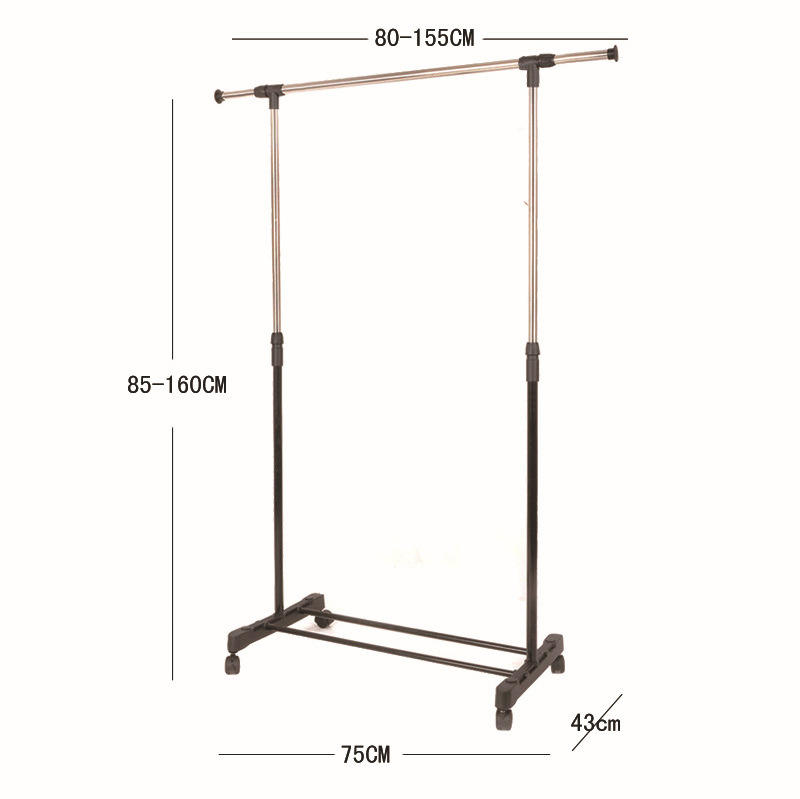 Heavy duty Portable Folding Hanging stand clothing Garment Shops Laundry Clothes Hanger Drying Rack