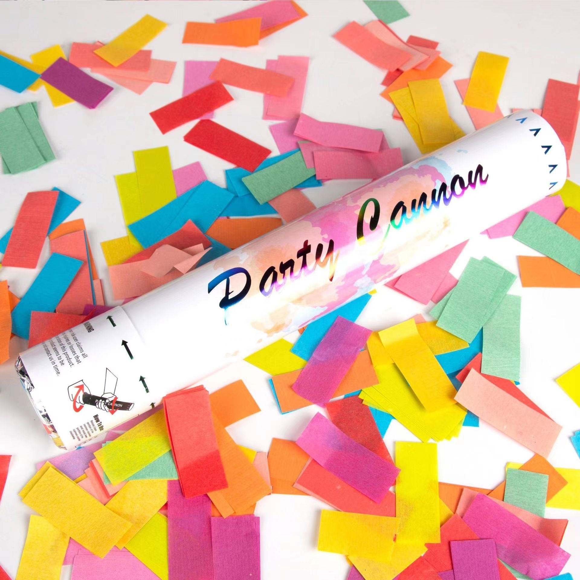 2024 wholesale eco-friendly confetti party poppers