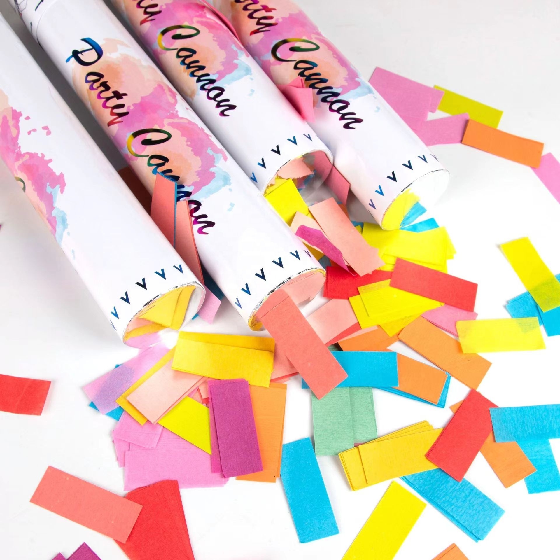 2024 wholesale eco-friendly confetti party poppers