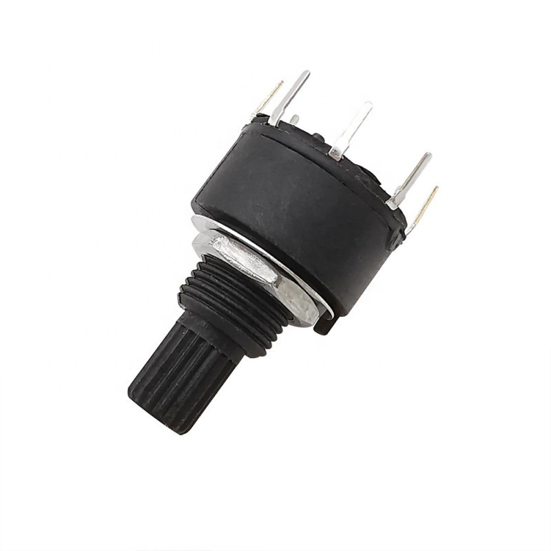 5Pcs/Lot SR16 16mm Rotary Switch 1Pole 5/6/8 Position 2Pole 3/4 Position Handle Length 15MM Shaft Flower  Switches