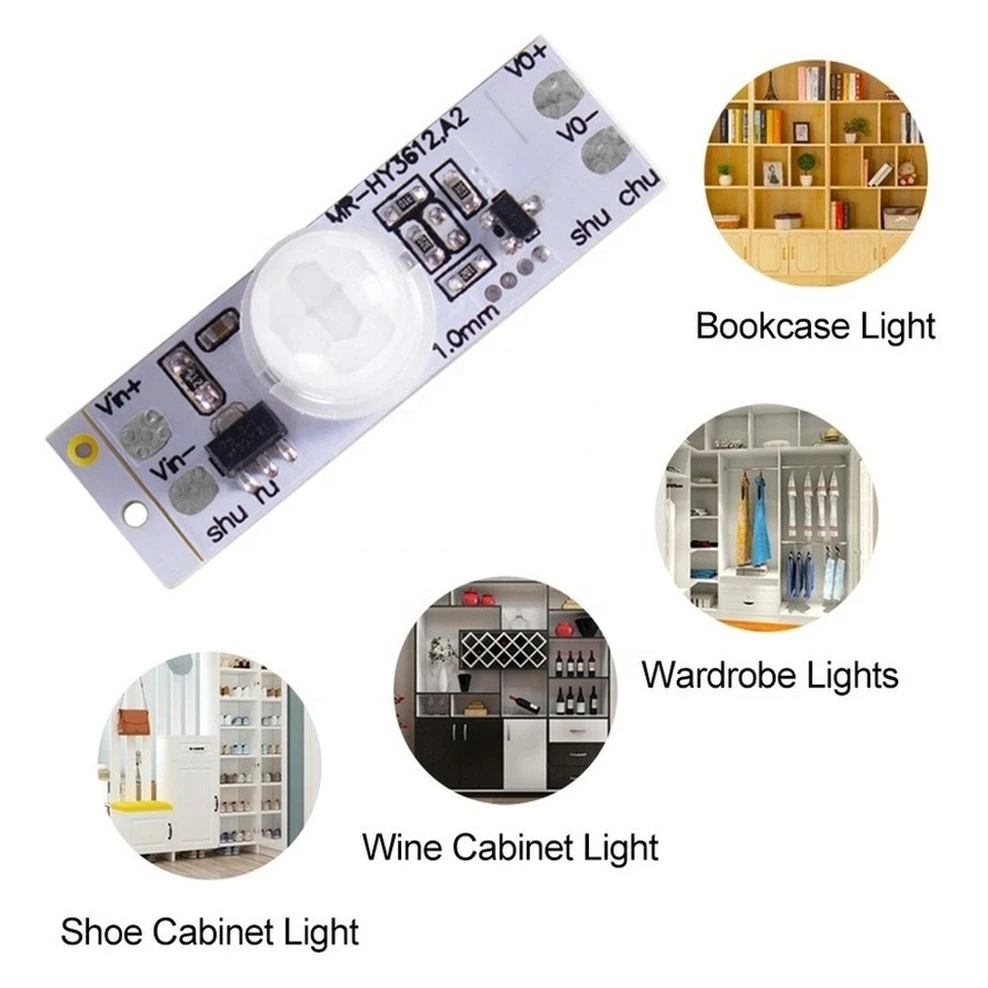 Hot sales 12V 24V Ceiling PIR Motion Sensor Switch Module 3A IR Infrared Induction Body Sensor Detector Controller Switch