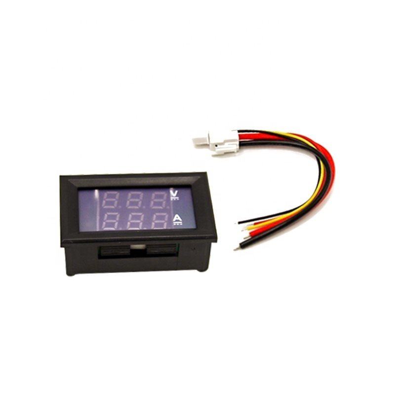 DC0-100V 10A Digital Voltmeter Ammeter Dual Display Voltage Detector Current Meter Panel Amp Volt Gauge 0.28