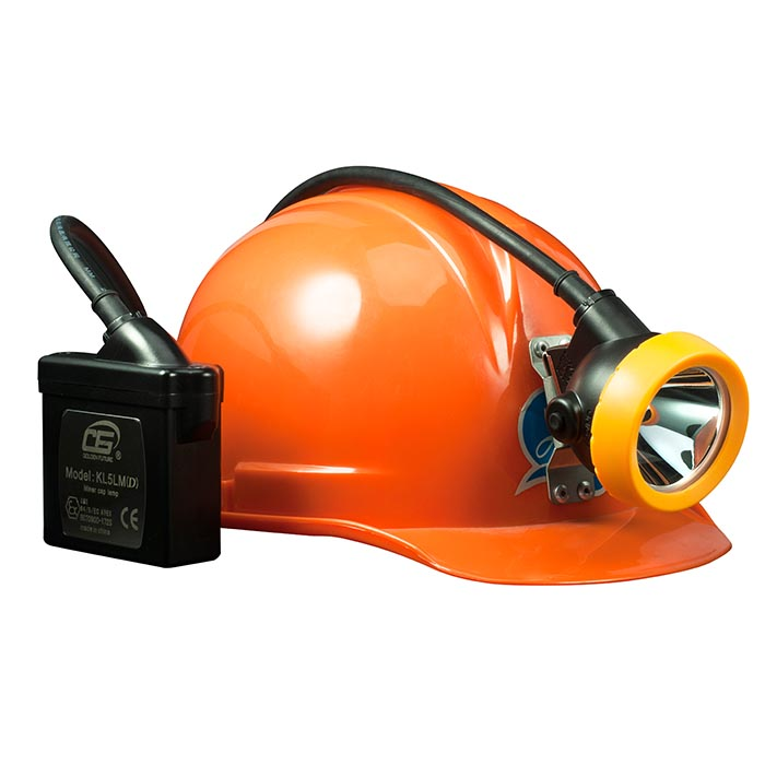 15000lux mining helmet light underground mine lamp rechargeable led miner cap lamp with blue flashing rear light