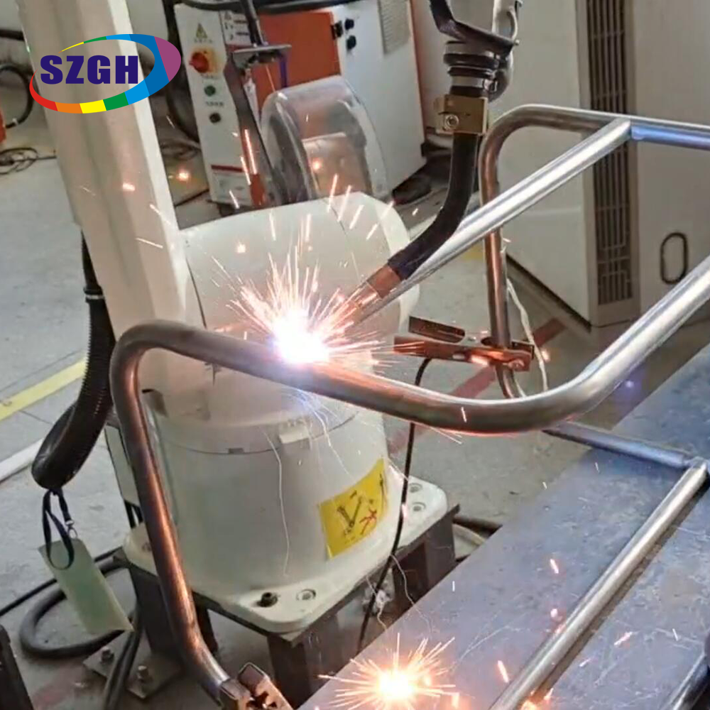 Automatic Manipulator 1500MM welding robot system price similar KUKA robot arm For stainless steel welding