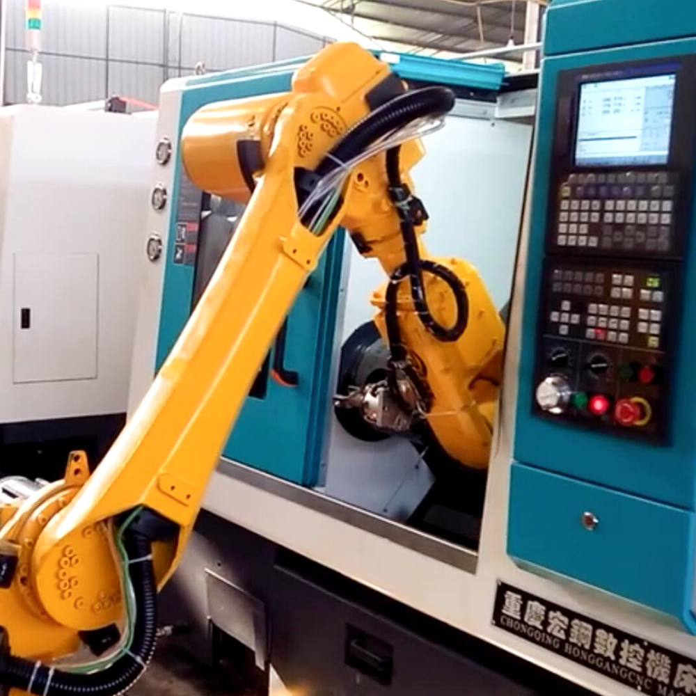 For price 6 axis palletizer arc drill industrial robotic arm pendent welding fanuc robot arm