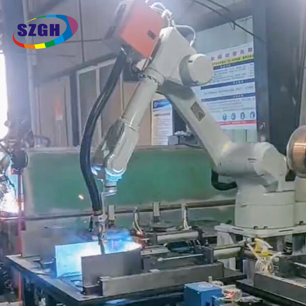 Automatic Manipulator 1500MM welding robot system price similar KUKA robot arm For stainless steel welding