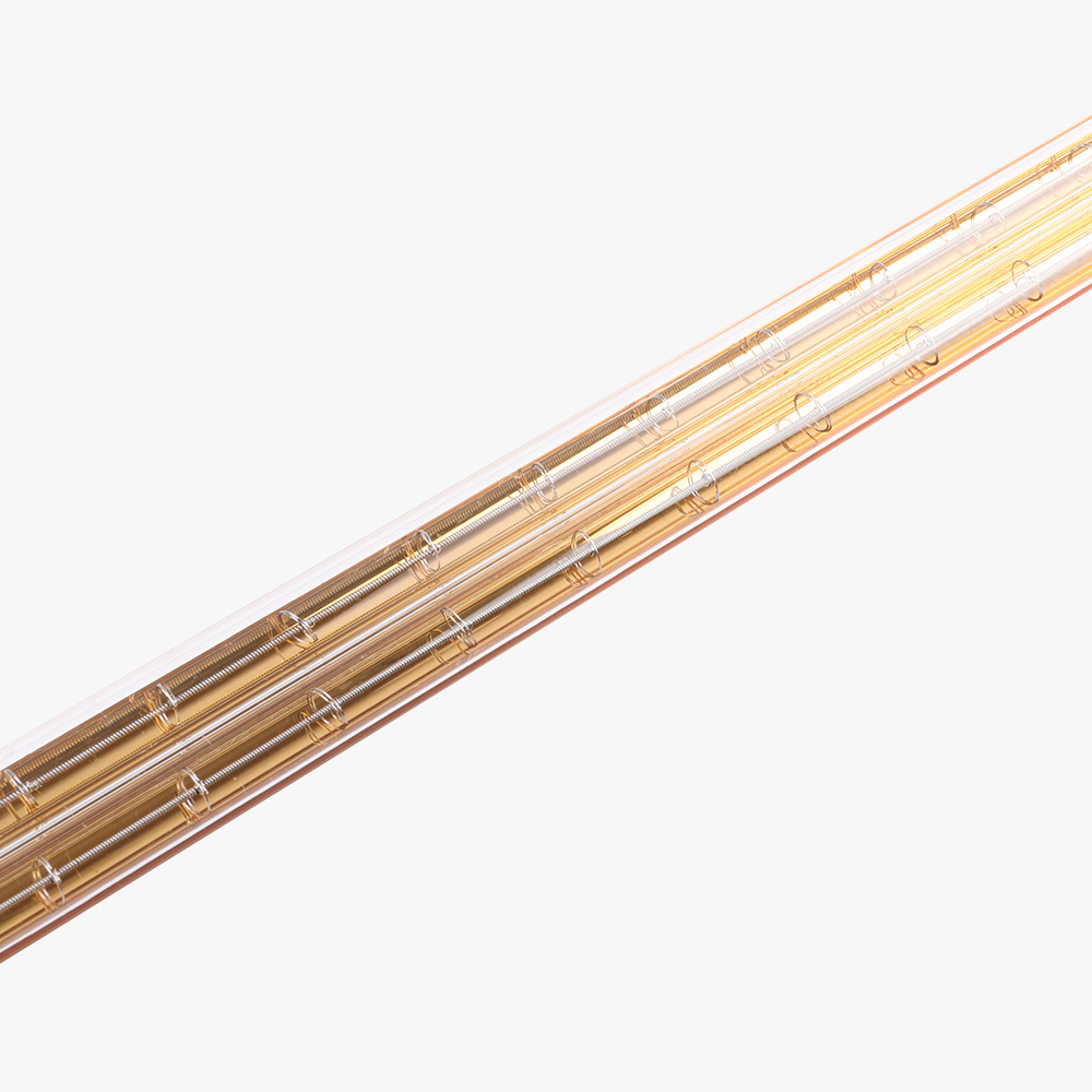 Gold Element Infrared 1KW 2KW  3KW 7KW Quartz Heating Tube Halogen Heating Lamp