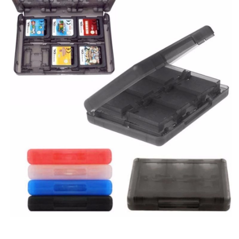 Game Accessories Case 28 In 1 Game Card Memory Card Case Holder Cartridge Storage Box For Nintend DS 3DS