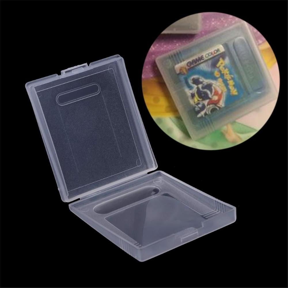 Plastic Case Protective Cover For Gameboy Clear White Game Card Shell Storage Box For GBC Cartridge Case