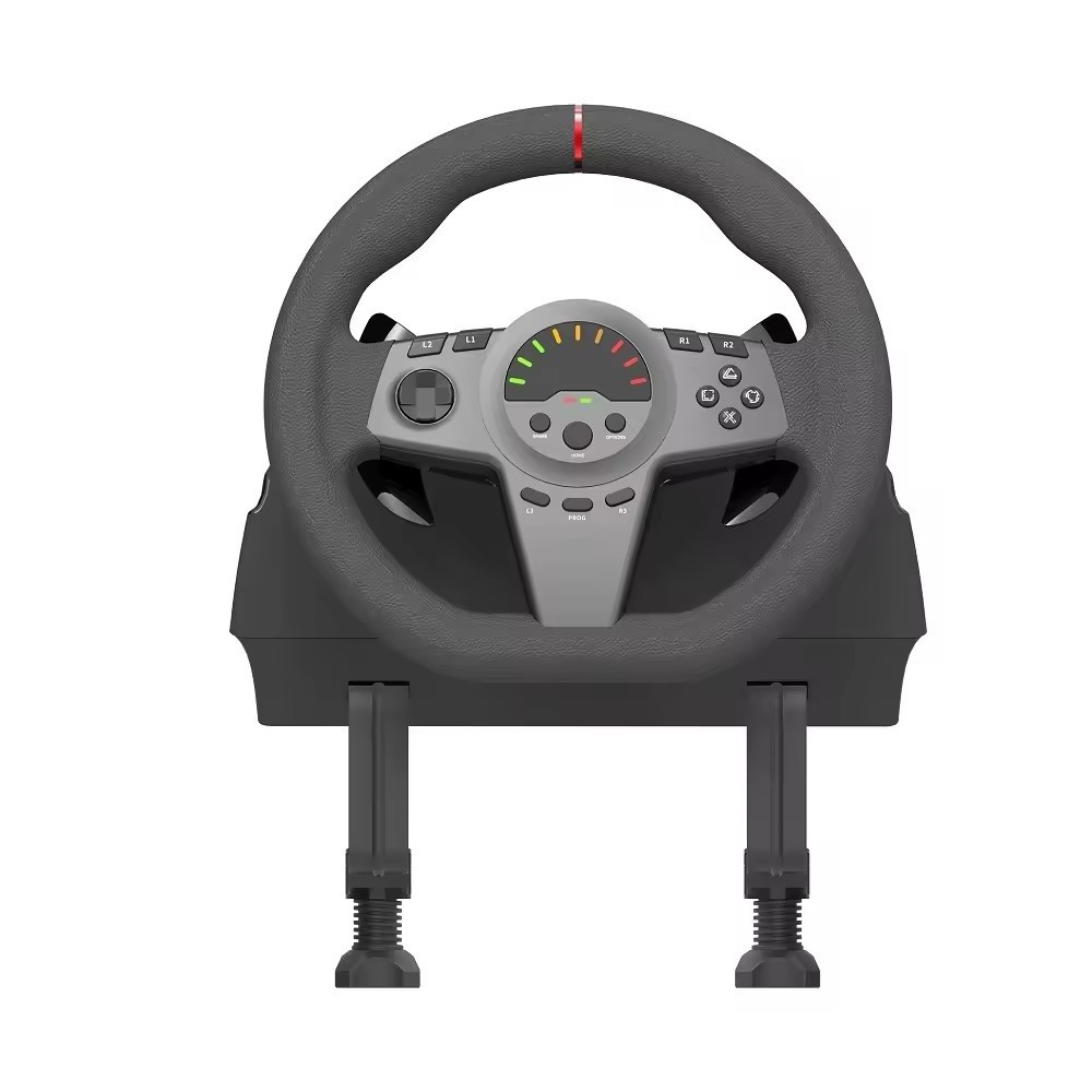 HS-GT100V1 Wired Racing Game Steering Wheel With Audio For Xbox Series X/S/x-One/PS4/PS4 SLIM/PS4 Pro/ PS3/SWITCH/PC