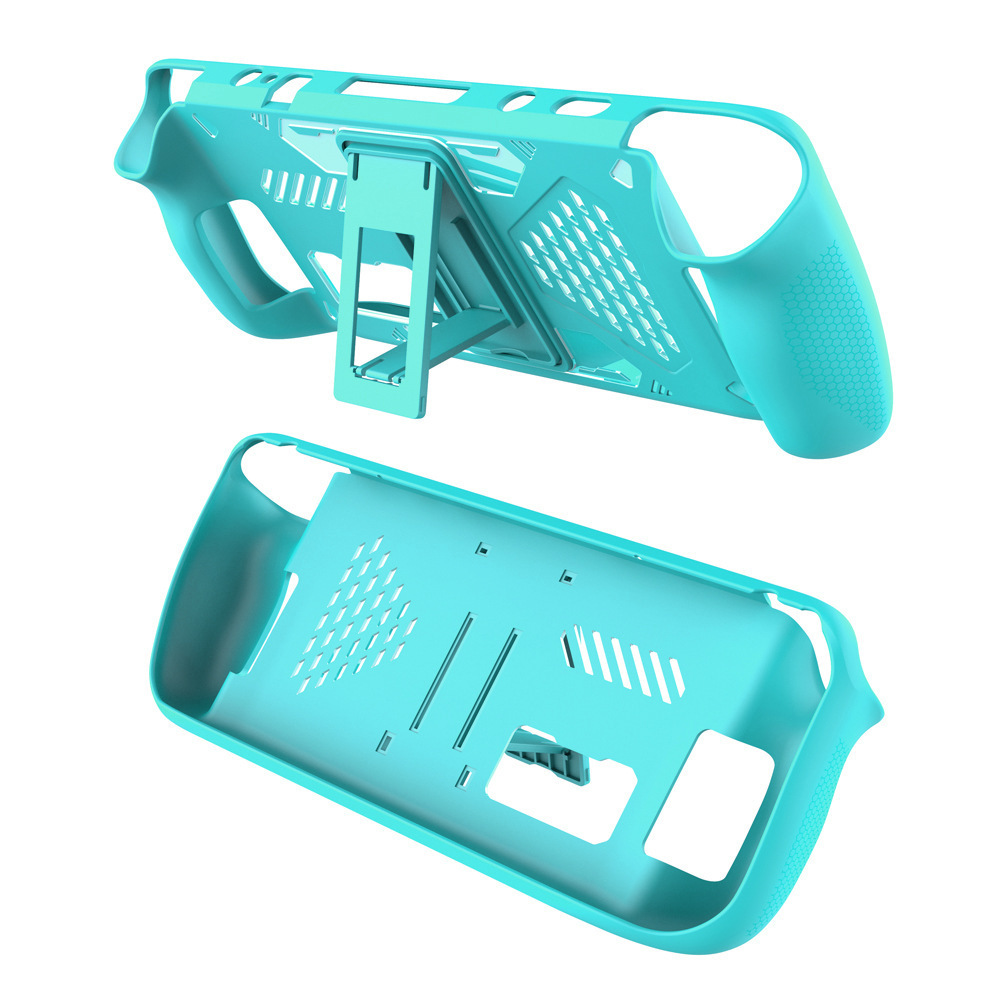 GP-826 TPU Protective Case With Kickstand For Steam Deck Protector Shell Anti-Skid Cover Skin