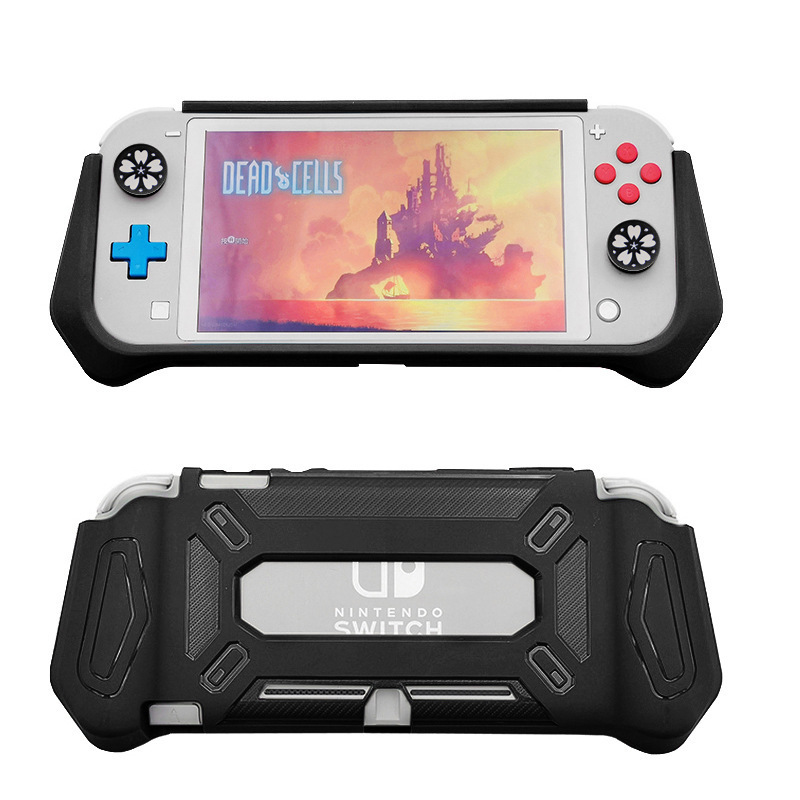 For Nintendo Switch Lite TPU Protective Case Storage Shell For Nintendo Switch Lite Console Half Wrap Cover