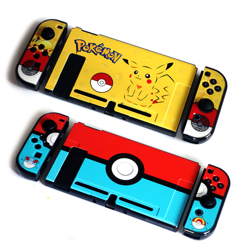 For Nintendo Switch Crystal Hard Cover Pattern Case Protective Skin For Nintendo Switch Console Cartoon Shell Case