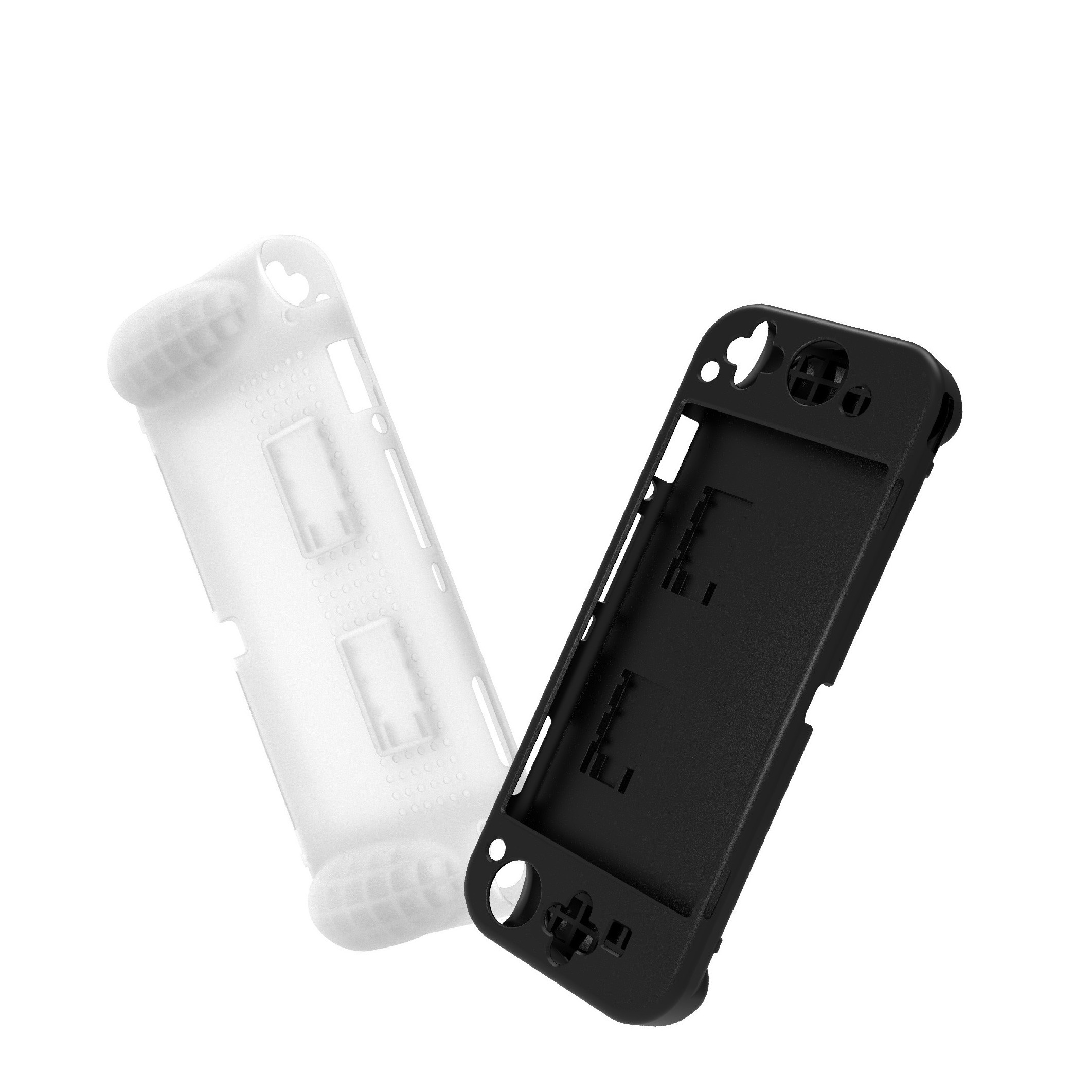 GP-341 For Nintendo Switch OLED Silicone Case with Grip Card Skin Slot For Nintendo Switch OLED Protective Cover