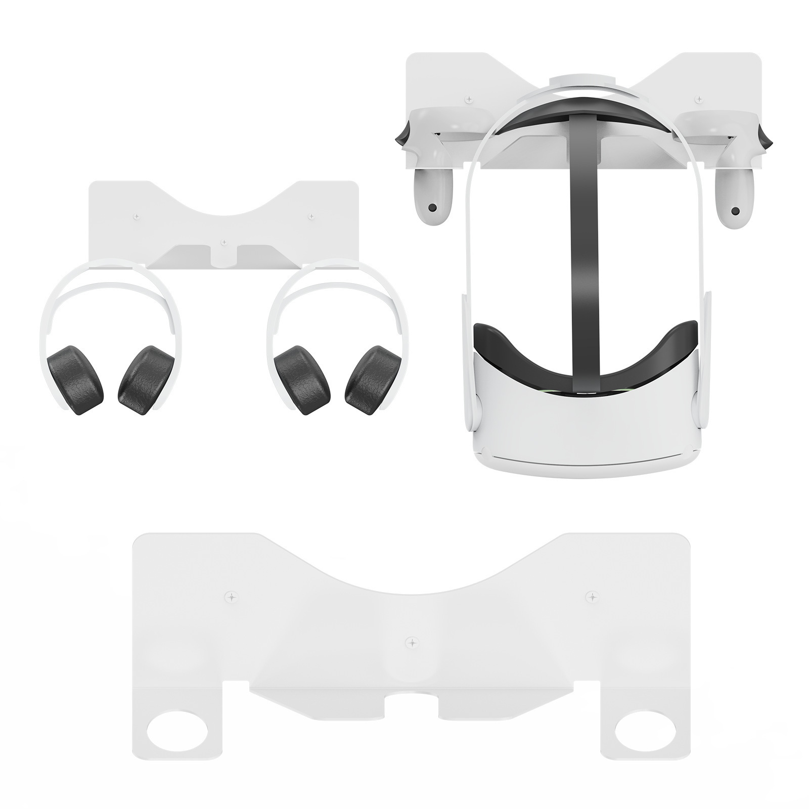 JYS-MQ005 Wall mount Bracket For Oculus Quest 2 Hanging Stand For Meta Quest 3 VR Holder