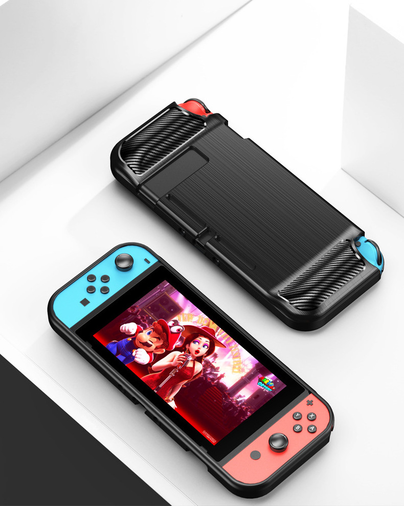 GP-335 For Nintendo Switch OLED Crystal Protective Cover Hard Shell Replacement For Nintendo Switch Console Clear Case