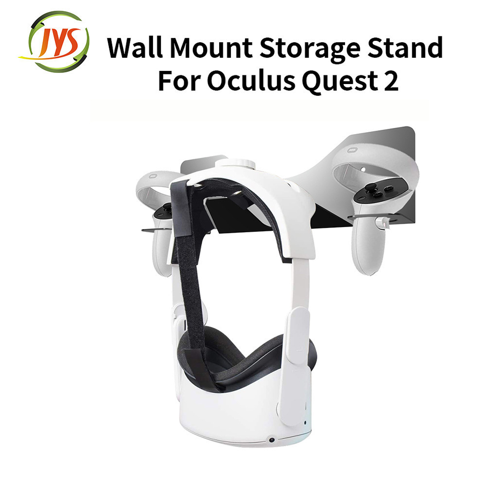 JYS-OC001 Wall mount Storage Stand For Oculus Quest 2 Hanging Holder For Meta Quest 3 VR Bracket