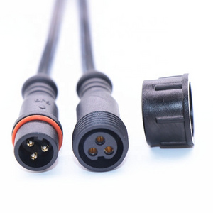 High Quality M6 M8 M10 M12 M16 M18 M20 Waterproof Connector 3 Pin 3 Core IP67 IP68 Female Male Plug LED Connector