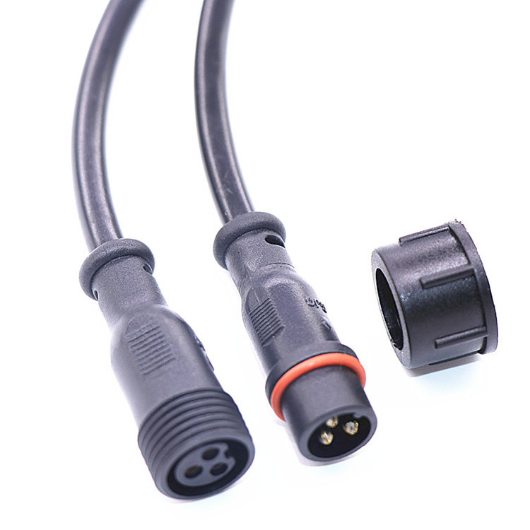 M8 M12 M15 M16 electric plug waterproof 2 3 4 5 6 7 8 pin m12 female male panel mount connector