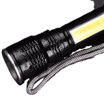 Helius P50 Waterproof LED Flashlight Strong Light USB Rechargeable with Long Shot Multi-Function Focus COB Outdoor Garden Use