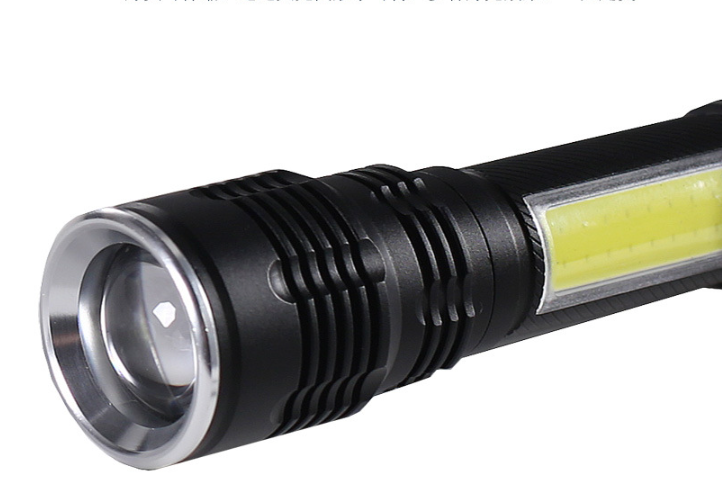 Helius P50 Waterproof LED Flashlight Strong Light USB Rechargeable Long Shot Multi-function Focus COB for Outdoor Use