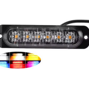 Professional 18-Mode Flash Emergency Warning Light Auto Car Truck SUV Motorcycle Side Lighting 12V-24V Bright Light