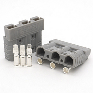 Hot Seller12V 3pin Connector car camping 50Amp Three Pin Connector For Solar Battery Charger