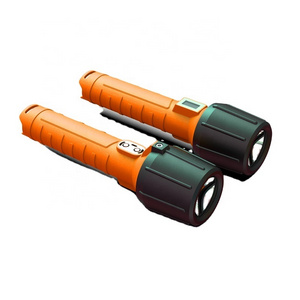 New rescue explosion proof led torch 9000lux super bright ABS body flame resistant LED flashlight waterproof rechargeable