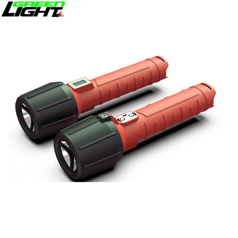 Brightest flashlights high power Waterproof IP68 3W 9000LUX magnetic charging big flashlights explosion proof flashlight