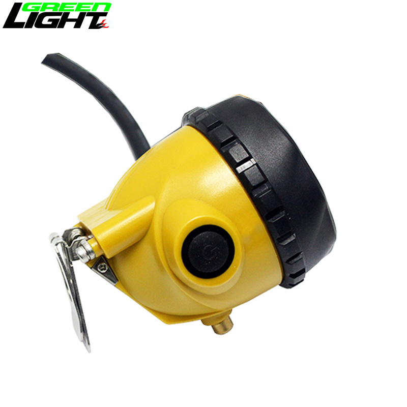 25000 Lux HIGH BEAM Safety Underground Mining Cap Lamp with Cable Flashlight and SOS function