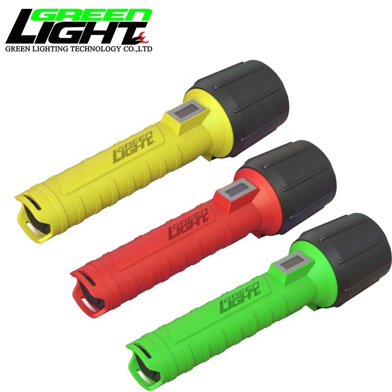 GLT Led Explosion Proof Flashlight High Power Heavy-duty body clip Led Anti-explosive Torch with SOS