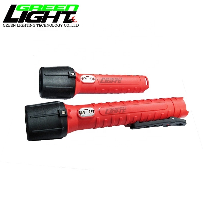 Nylon Intrinsically Safe Explosion-proof Led flashlight Support Usb Charging Waterproof IPX8 Toughest Led Torch