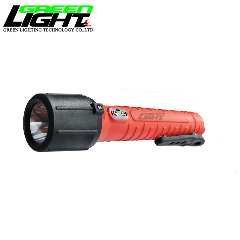 Nylon Intrinsically Safe Explosion-proof Led flashlight Support Usb Charging Waterproof IPX8 Toughest Led Torch