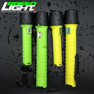 Factory Direct Led Torch High Lumen Usb Rechargeable LED Anti-explosive Flashlight IP68 With Battery status display