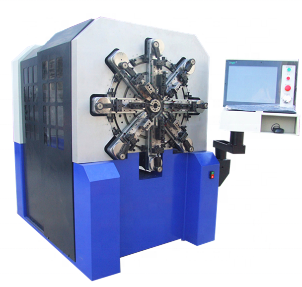 CNC Camless Spring machine Coiling Spring Machine 12Axis  for 0.5 to 2.5mm, 3 mm and 4.5mm Spring Making