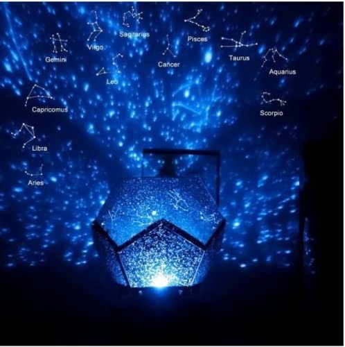 Star Original Home Planetarium Night Light LED Projector 3 Colours Adjustable USB Cable Galaxy Lights