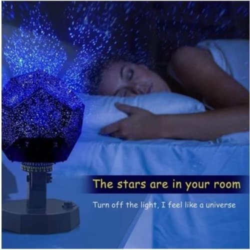 Star Original Home Planetarium Night Light LED Projector 3 Colours Adjustable USB Cable Galaxy Lights