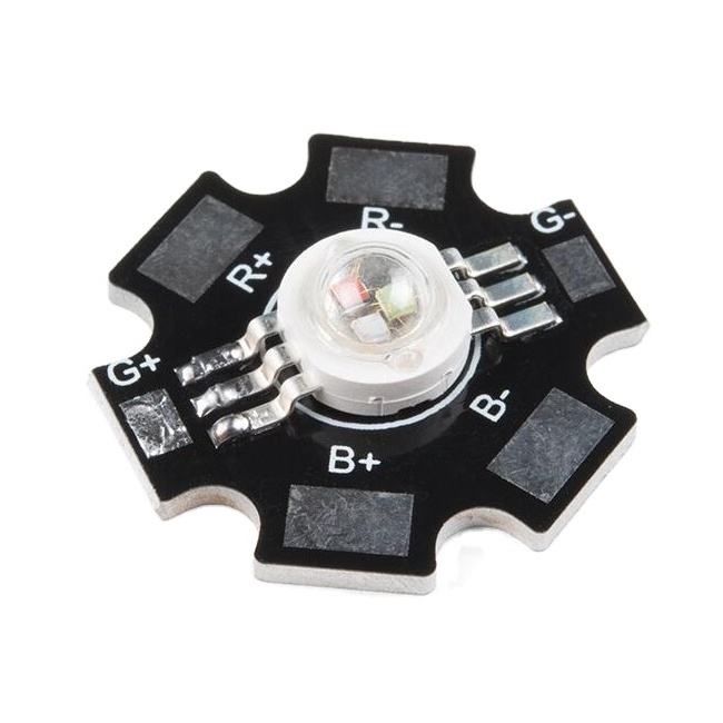 GMKJ 3w RGB led High Power LED with 6 pins