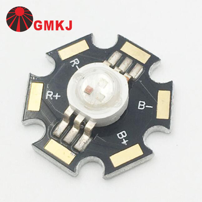 GMKJ 3w RGB led High Power LED with 6 pins