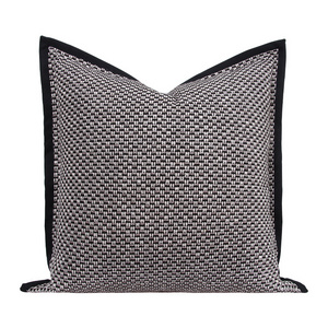 Hot selling home simple decorative decorative pillow solid color cushion suitable for sofa courtyard