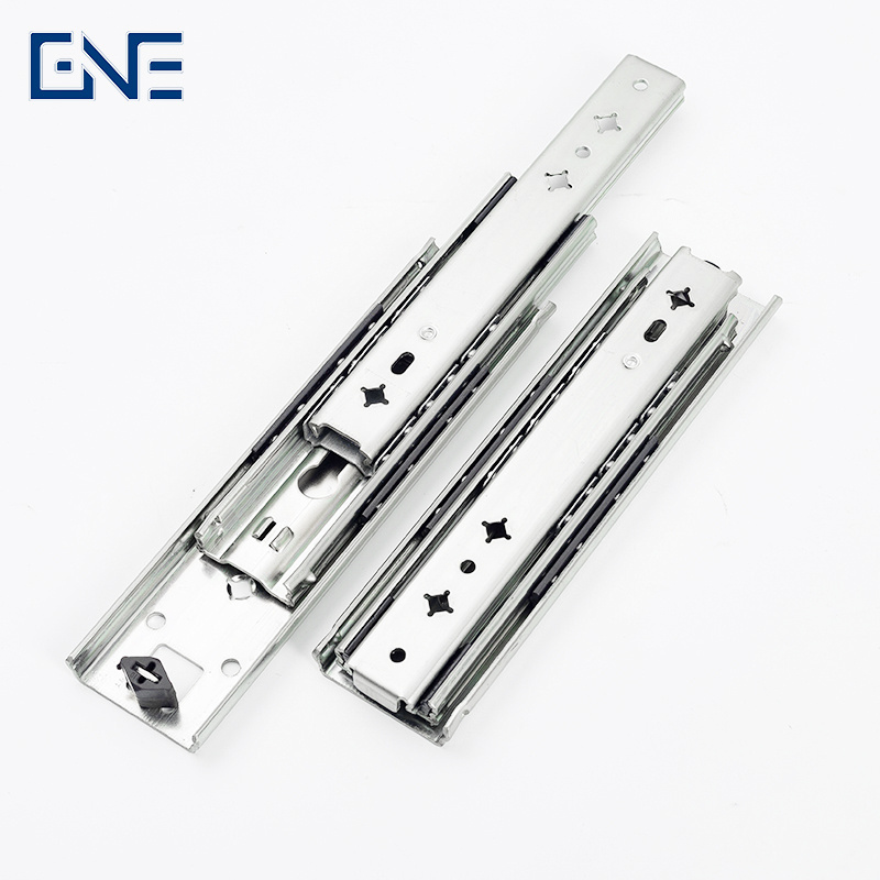 Factory price 53mm Witdh Heavy Duty ball bearing  telescopic drawer slide