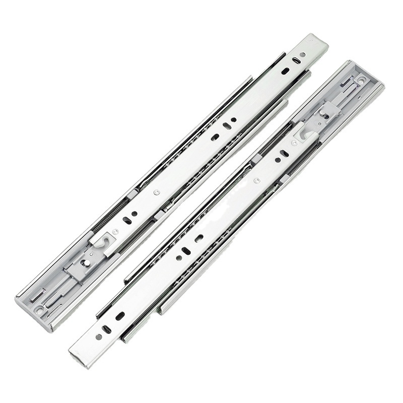 Wholesale Furniture Drawer Slide Soft Close Cabinet Ball Bearing Undermount Drawer Slide Rail