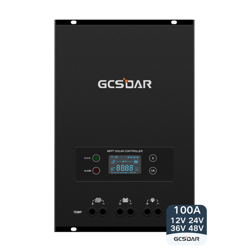 GCSOAR 12V 24V 36V 48V MPPT Solar Charge Controller 100 Amp with CE RoHs FCC ISO