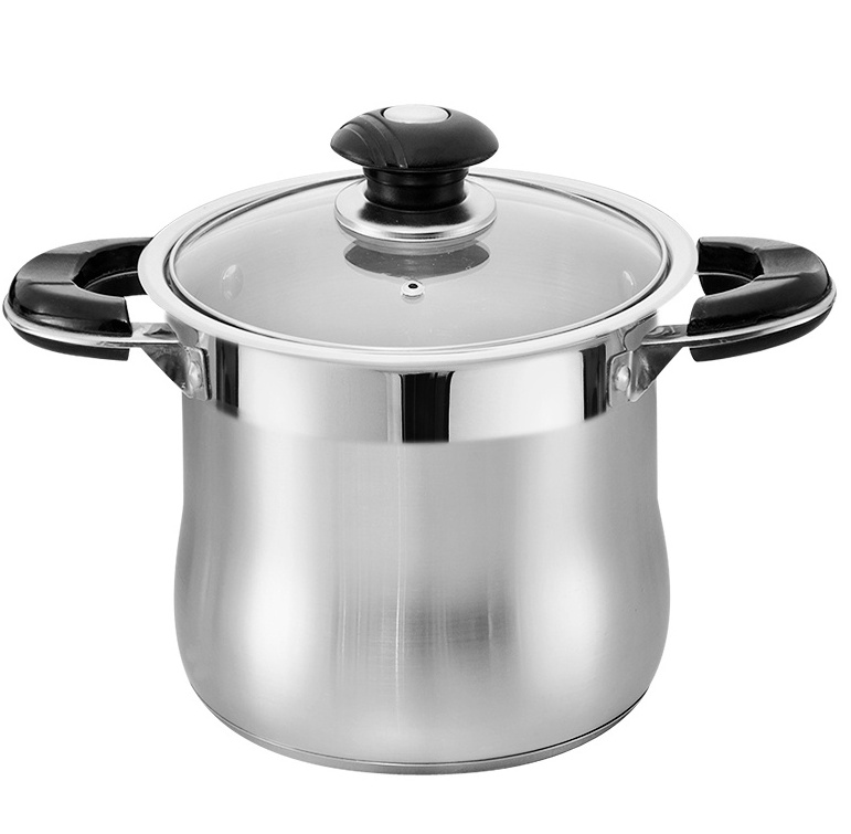 Commercial Kitchen Accessories Stock Pot With Spigot 304 Stainless Steel Heavy Duty Pot