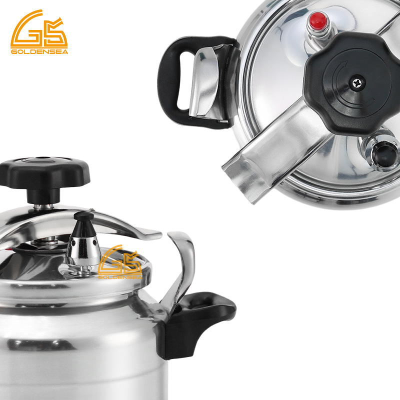 2023 new design unique russian 5l 3 7 litre gas non electric non stick high aluminum pressure cooker on sale