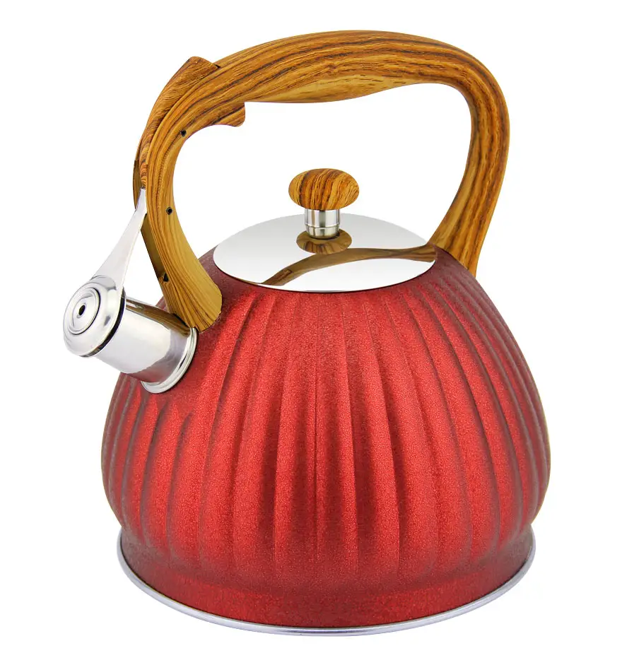 chinese moq low cast iron stove top whistling kettle stainless steel tea pots & kettles