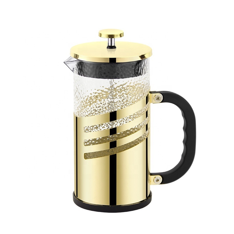 HausRoland tea maker set insulated custom gold aero 500ml 600ml stainless coffee press