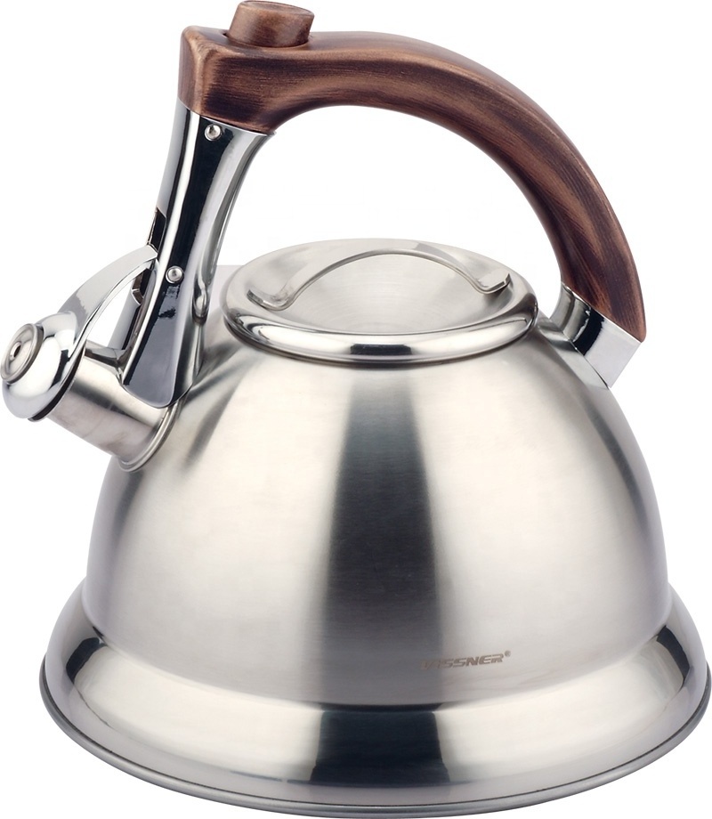 Hausroland Wholesale customized gradient coating  kettle stove top water pot stainless steel whistling tea kettle