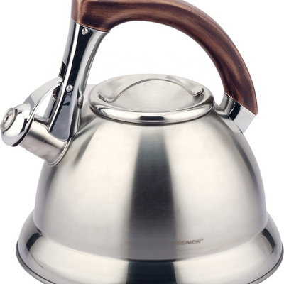 Hausroland Wholesale customized gradient coating  kettle stove top water pot stainless steel whistling tea kettle