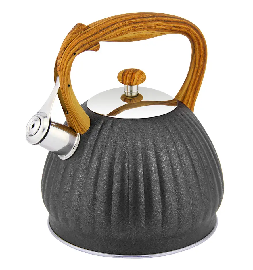 chinese moq low cast iron stove top whistling kettle stainless steel tea pots & kettles